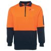 JB's Hi Vis 1/2 Zip Fleecy Sweat Thumbnail